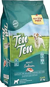 Ten Ten Somonlu Yetişkin Köpek Maması 10+2 KG