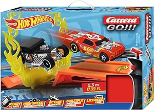 Carrera, GO Hot Wheels 5.3 m, Slot Araba