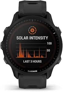 Garmin Forerunner 955 Solar, Siyah