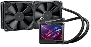 ASUS ROG RYUJIN II 240 OLED AURA SYNC RGB 2X NOCTUA IPPC 2 PWM 120 mm Fan Sıvı CPU Soğutucusu V2