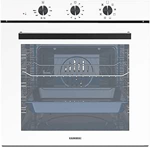 Luxell 88 Lt Süper Kristal Ankastre Siyah Fırın