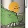 Mepal Campus Insulated Flip-Up Şişe, 350 ml Dino