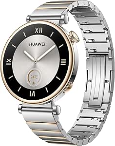 HUAWEI WATCH GT 4 41mm Akıllı Saat, 7 Gün Pil Ömrü, Bilimsel Kalori Yönetimi, Kadın Sağlığı Takibi 3.0, 7/24 Sağlık Takibi, Android ve iOS ile Uyumlu, Gümüş