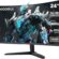 Koorui 24E6CA 23.6″ Monitör, Monitörü, Monitörler ile Yüksek Hızlı Oyun Deneyimi, 180Hz Yenileme Hızı, 1500R Kavisli Ekran ve Ergonomik Tasarım