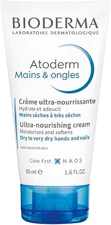 Bioderma Atoderm Hand & Nail Cream Kuru Ciltler için El Kremi Shea Yağı İçeren Onarıcı ve Nemlendirici Bakım 50 Ml