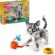 LEGO Creator 3’ü 1 Arada Oyunbaz Kedi 31163-8 Yaş ve Üzeri Çocuklar için Köpek veya Güvercin Figürüne Dönüşebilen Oyuncak Yapım Seti, Doğum Günü Hediyesi (407 Parça)