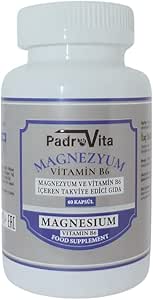 PadroVita Magnezyum ve Vitamin B6 60 Kapsül