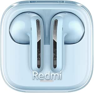 Xiaomi Redmi Buds 6 Aktif Wireles Kulakiçi (Global Versiyon), Bluetooth 5.4 inç Kulak İçi Kulaklıklar, 30H Uzun Pil Ömrü, Aramalar için Gürültü Engelleme, 5 Ayar Modu, IPX4 Su Geçirmez – (Mavi)