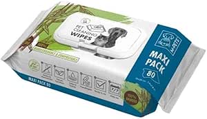 M-PETS BAMBOO KEDİ/KÖPEKLER İÇİN TEMİZLİK MENDİLİ 80Lİ