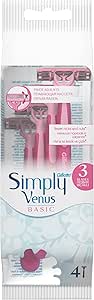 Gillette Venus Simply 3 Basic Kullan At Kadın Tıraş Bıçağı 4 Adet
