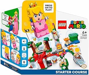LEGO® Super Mario™ Peach ile Maceraya Başlangıç Seti 71403-6 Yaş ve Üzeri Çocuklar için Oyun Seti (354 Parça)