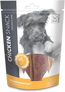 M-PETS 19010715 Chicken & Lamb Köpek Ödülü, 80gr