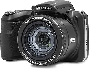 Kodak Astro Zoom AZ425/42x Yakınlaştırma Dijital Fotoğraf Makinesi-Siyah