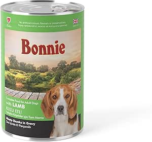 Bonnie Chunks In Gravy Kuzu Etli Yetişkin Köpek Maması 400 Gr