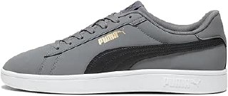 PUMA Unisex Yetişkin Puma Smash 3.0 Buck Spor Ayakkabı, Frosty Pink-PUMA White-Gold, 42.5 EU