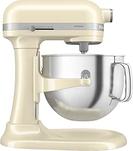 KitchenAid Artisan Kaldırılabilir Kaseli Stand Mikser, Almond Cream, 6,6 L