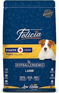 Felicia Az Tahıllı 3 Kg Yavru Kuzulu Small/Mini Hypoallergenic Köpek Maması
