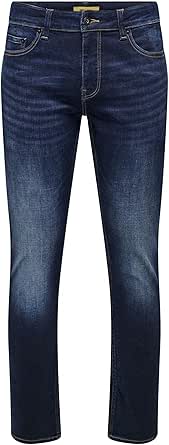 ONLY & SONS Erkek dar kesim kot pantolon