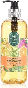 Eyüp Sabri Tuncer Doğal Zeytinyağlı Sıvı Sabun Bodrum Mandalinasi Pet Şişe (500 ml)