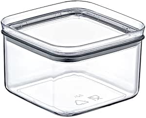 Emhouse Kare Erzak Kabı Bakliyat Kavanozu 3 Lü 0.5 Litre
