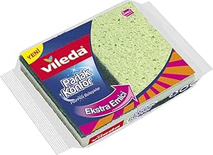 Vileda Konfor Düz Sünger, Ekstra Emici, 2’li Paket