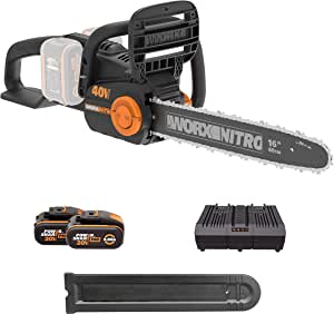 WORX WG385E 40Volt 4.0Ah Li-ion 40CM Profesyonel Şarjlı Kömürsüz Zincirli Testere