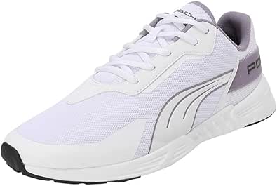 PUMA Erkek/Unisex PL Tiburion Logo Turbo-PUMA White-Pale Plum Low Boot 43