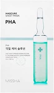 MISSHA PHA İçerikli Ölü Deri Arındırıcı Yaprak Maske (1ad) Mascure Peeling Solution Sheet Mask