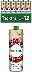 Tropicana Vişneli Meyve Suyu 1 L x 12 Adet