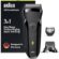 Braun 3 Serisi 300 BT BLK 3’ü 1 Arada,Kablosuz ve Kuru Kullanım Tıraş Makinesi/Traş Makinesi
