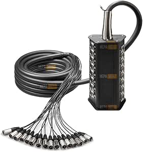 Hepa Merz Stage-16C-10M 16 Kanal 10 Metre Multicore Kablolu Hazır Stage Box