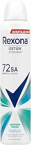 Rexona Kadın Sprey Deodorant Shower Fresh 72 Saat Kesintisiz Üstün Koruma 200 ml