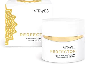 Vitayes Perfector Anti-age, day cream,15 SPF, face cream with 24-hour moisture for the skin, Repair and protect skin, smoother skin & reduction of wrinkles, Intensive care for the face
