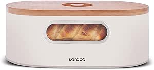 KARACA STREAM 2’IN 1 EKMEK KUTUSU-CREAM