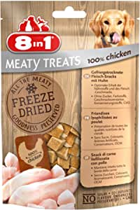 8in1 Meaty Treats Freeze Dried Tavuklu, 50 gr Köpek Ödülü