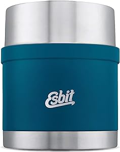 Esbit Sculptor Paslanmaz Çelik Yemek Termosu, Mavi, 0.50 L