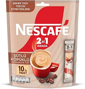 Nescafe NESCAFÉ 2si1 Arada Sütlü Köpüklü MP (10 x10 g)
