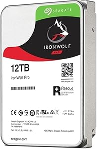Seagate Ironwolf 3.5 12 TB Sata 3.0 256Mb 210Mb/S Rv Sensör 7200Rpm Isyükü 7/24 Nas Disk St12000VN0008