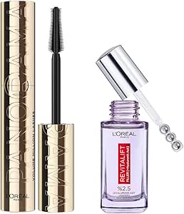 L’Oréal Paris Panorama Hacim Veren Maskara Siyah & L’Oréal Paris Revitalift Filler Aydınlatıcı Göz Serumu (20 ml)