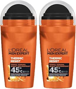 L’Oréal Paris 2’li Men Expert Thermic Resist Anti-Perspirant Roll On Deodorant Seti