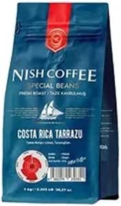 Nish Kahve Filtre Kahve Costa Rica Tarrazu 1 Kg-Öğütülmüş