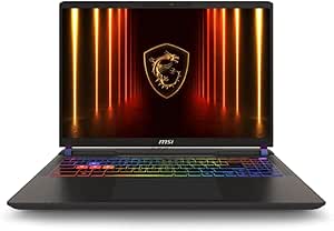 MSI VECTOR 16 HX AI A2XWIG-090XTR, Dizüstü Bilgisayar, Intel Core Ultra 9 275HX, 16.0 QHD+ 240Hz, 16GB RAM DDR5, RTX5080 GDDR7 16GB, 1TB SSD, FreeDOS, Gri