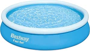 Bestway Fast Set Yüzme Havuzu, çocuklar ve yetişkinler için aile çocuk Havuzu; 5377L, 3,66 m x 76 cm