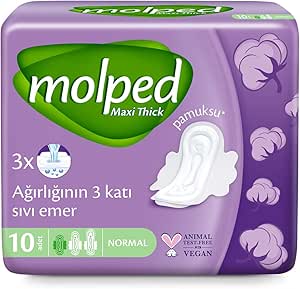 Molped Maxi Thick Normal Günlük Ped (1 x 10 Adet)