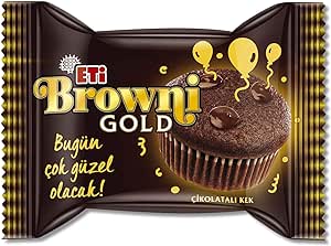Eti Browni Gold Çikolata Soslu Çikolatalı Kek 45 g