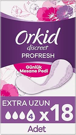 Orkid Mesane Pedi Ekstra Uzun Süper Ekonomik Paket 18 Ped