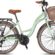 Geroni SIRIO – 24″ City Bike – 21 Vites – V.B. – Mint Yeşili-Kahverengi – Shimano
