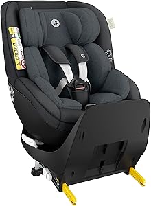 Maxi-Cosi Mica Pro Eco ADAC’lı I-Size İsofix’li 360 Dönebilir Yatabilir Bebek Oto Koltuğu, Authentic Graphite, 0-18 kg