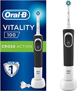 Oral-B Vitality D100 Cross Action Şarj Edilebilir Diş Fırçası Siyah