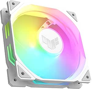 ASUS TUF TR120 REVERSE SOĞUTUCU KASA RADYATÖR FANI TERS HAVA AKIŞI ADRESLENEBİLİR ARGB 120MM BEYAZ